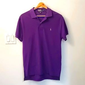 Polo by Ralph Lauren Purple Polo Shirt (small)